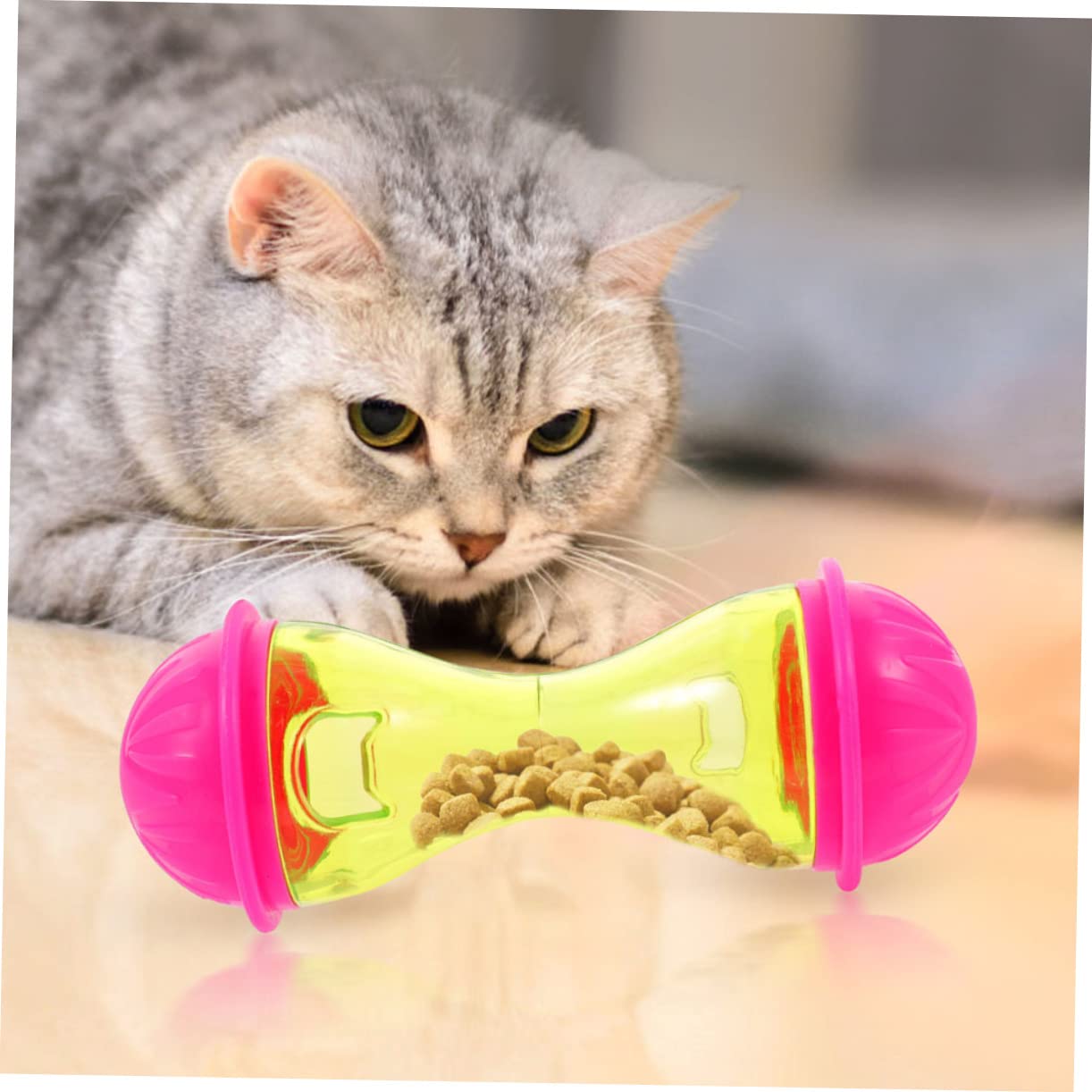Sosoport 10pezzi Dispenser Di Snack Per Cani e Gatti Gioco Interattivo Premium Design Forma Di Osso e Facile Da Usare e Resistente Adatto Per Cani e Gatti Di Piccole e Medie