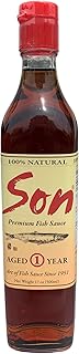 Son Fish Sauce │ Premium Vietnamese Artisanal Fish Sauce Since 1951 | One Year Aged Anchovy Sauce │17.0 oz Bottle│100% Pur...