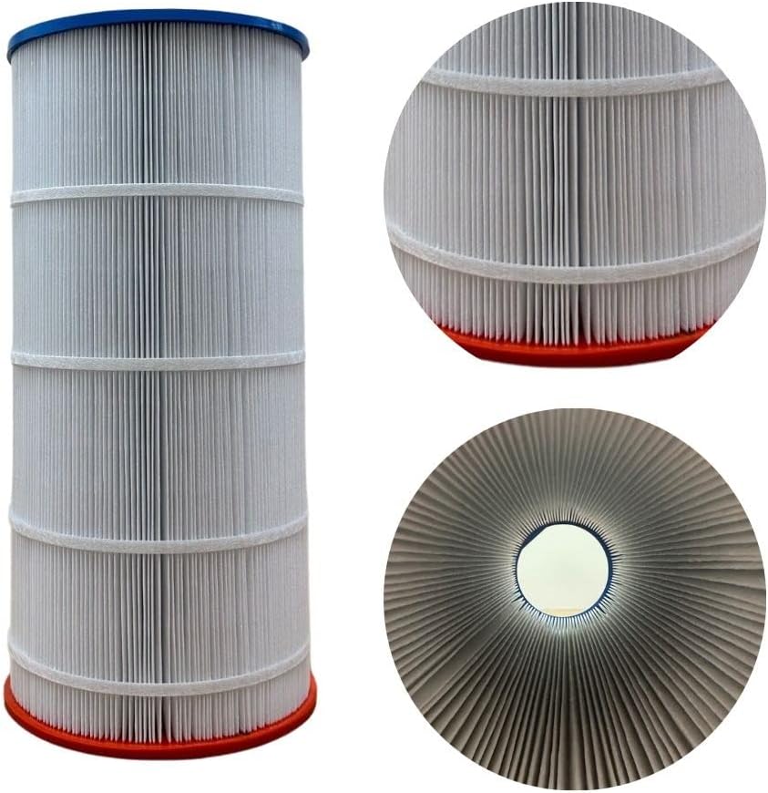 DPM Replacement Cartridge for Sta-Rite Posi-Flo 100TX 100TXR Series Pool Filter Pleated 2 Pack Made in USA | Replacement for UHD-SR100 177009 FC-2550 PSR100 (100 Sq Ft (25 11/16" Height) 100TX/100TXR)