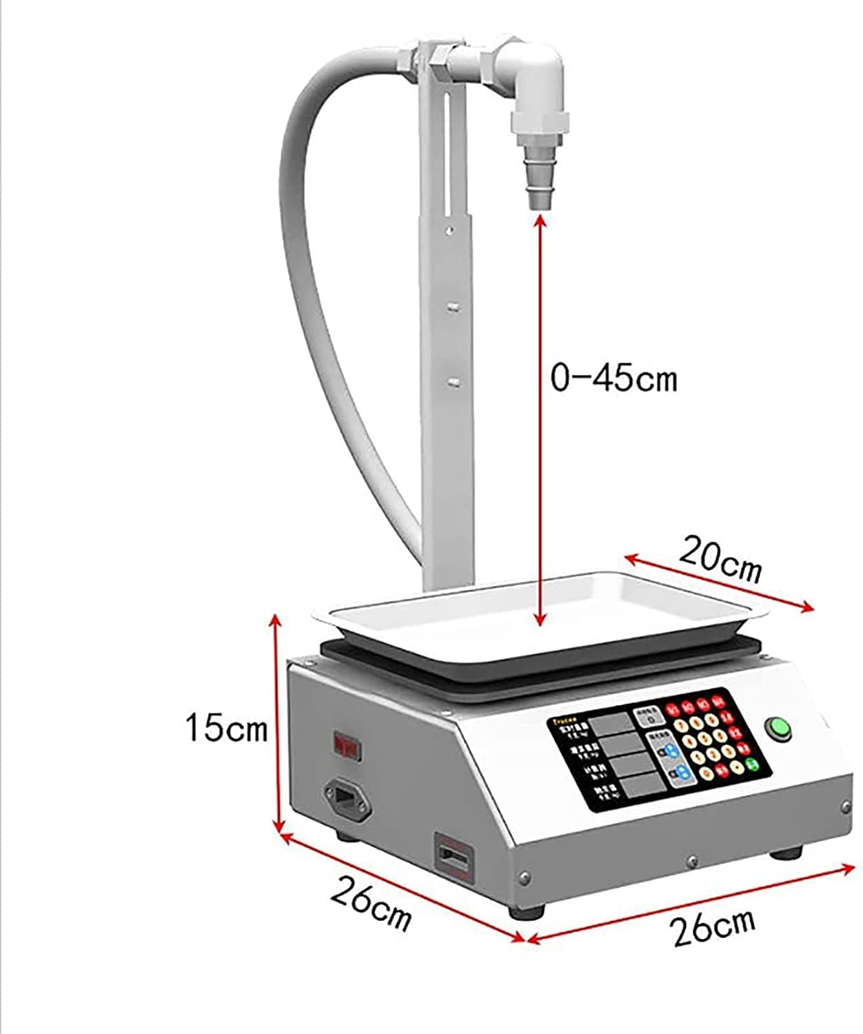 充填機 LCDデジタルディスプレイ付き Amazon.co.jp: 自動充填機、ポータブル電動ポンプ液体ボトル充填機