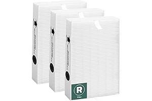 Honeywell HPA300 HEPA Replacement Filter R for HPA 300 HPA200 Air Purifier, 3-Pack