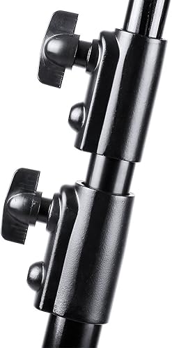 Miniatura 9 de NEEWER PRO - Soportes de luz de estudio fotográfico resistentes con resorte de 9 pies1024in con tornillo de 14 pulgadas y perno de 58 para
