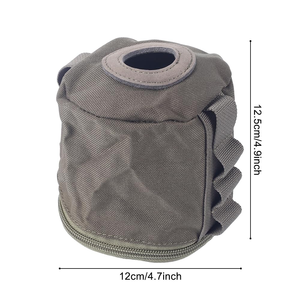 Tactical Toilet Paper Holder,Waterproof Roll Tissue Case with MOLLE Mount Side Webbing for Camping Hiking,Bathroom - Image 4