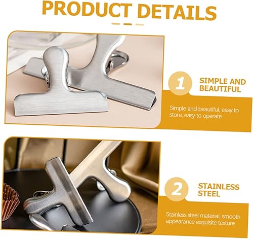 Miniatura 5 de iplusmile Clip de sellado de chips magnéticos, clips para bolsa de aperitivos, clips magnéticos para bolsa de cocina, clips para bolsa de pan, clips