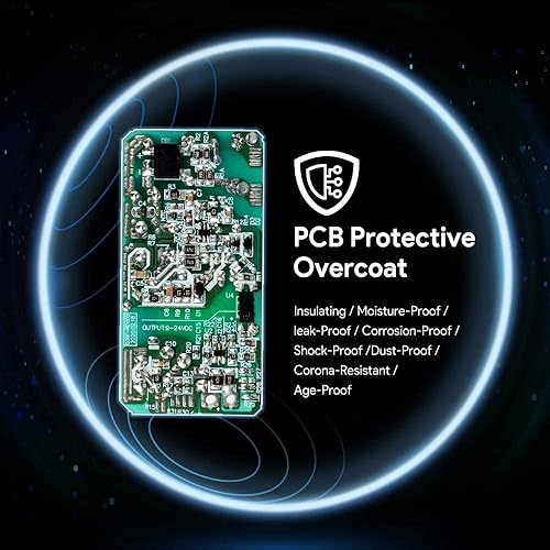 Miniatura 6 de 18VDC 3A 3.5A 54W 63W Adaptador de CA Cable de fuente de alimentación con punta de enchufe de 0.217 x 0.098 in para dispositivos eléctricos