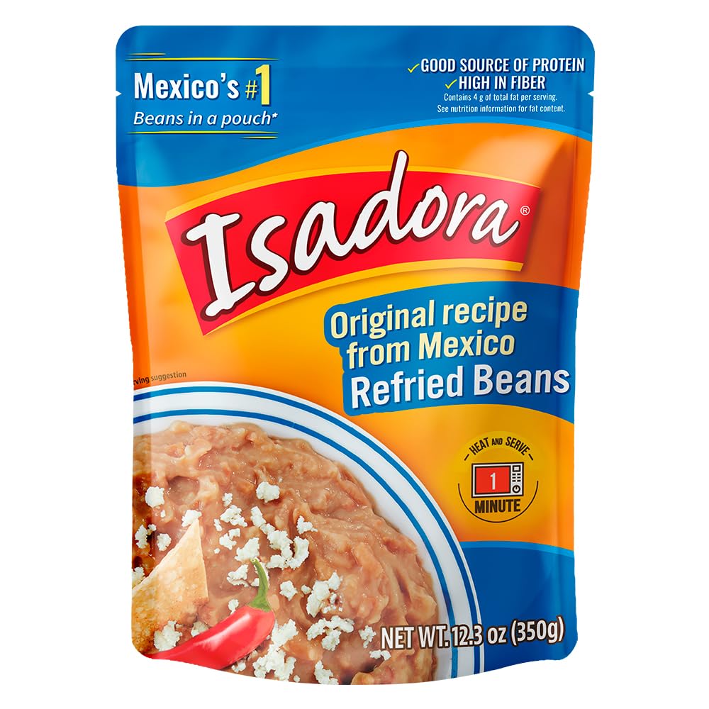 Isadora Original Refried Beans, 15.2-Ounce (Pack of 8)