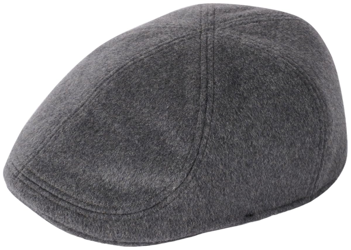 Failsworth Mens Porto Wool Cap - Grey, Small (55cm)