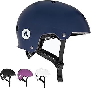 Attabo Genes Helmet for Skateboard and Scooter MTB Helmet with ABS Hard Shell Technology with 11 Ventilation Holes Adjustable with Rotary Knob Durable Material and Safety