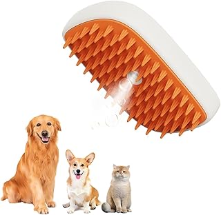 Cat Steam Brush, 3 in 1 Cat Brush with Spray, Cat Hair Cleaning Brush for Cat and Dog product image