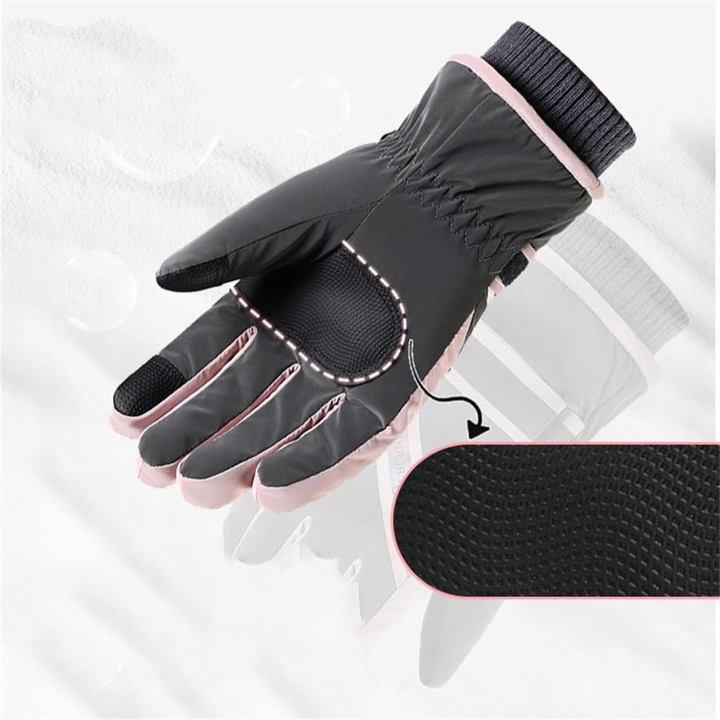 Gloves Touch Screen Ski Riding Gloves Finger Warming Closure Adjustable Wrist Fleece Gloves
