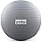 Core Balance Exercise Ball for Workouts, Anti-Burst and Slip Resistant, Swiss Yoga Ball for Pregnancy, Stability, Fitness and Physical Therapy, 4 Sizes, with Pump (29 / 75cm Grey)