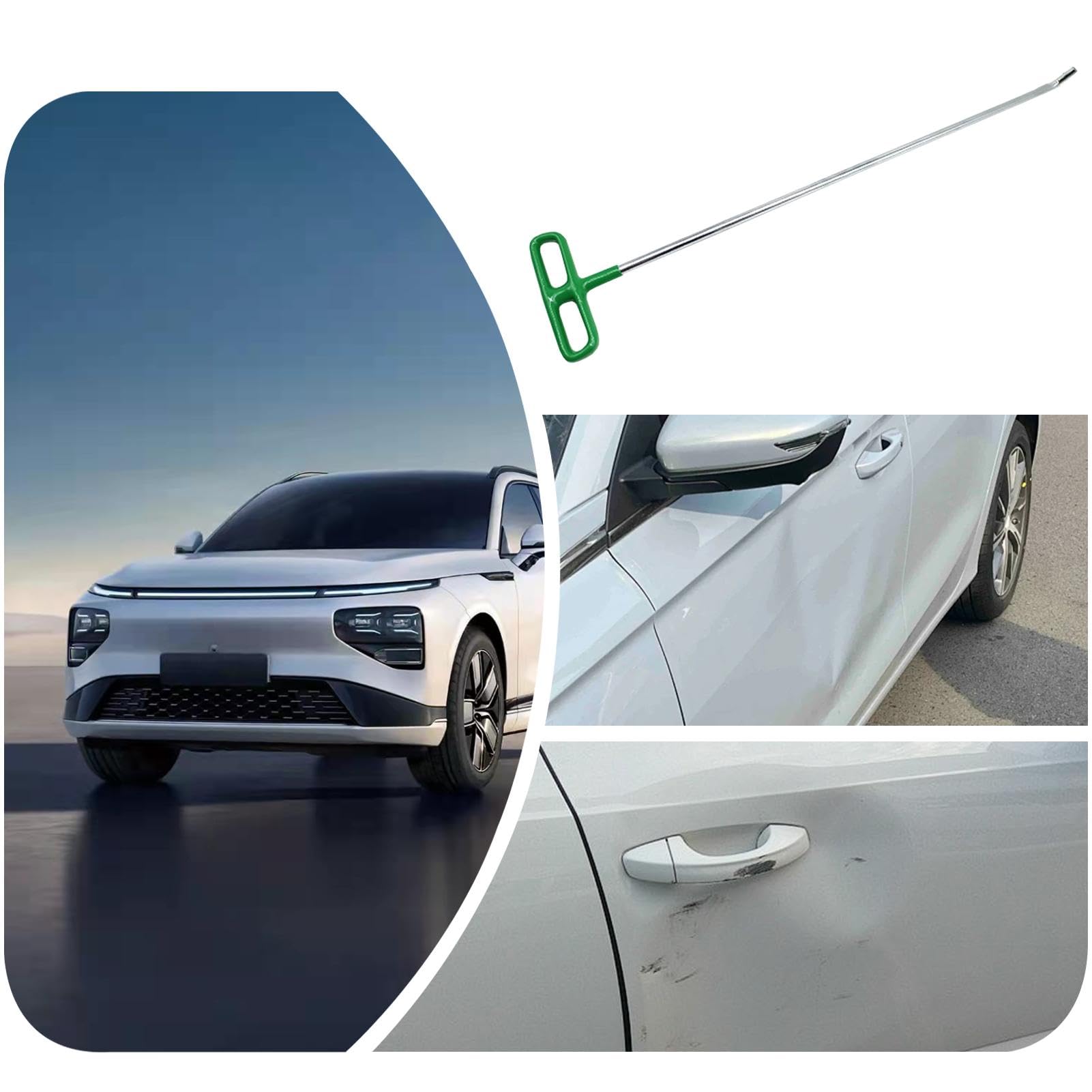 Auto Ausbeulstange Ausbeulstange Auto Ausbeulstange | Auto Auto Ausbeulstange Set | Mehrköpfige automatische Nivellierstange Set Auto Ausbeulen Werkzeug Ausbeulstäbe Ausbeulstäbe
