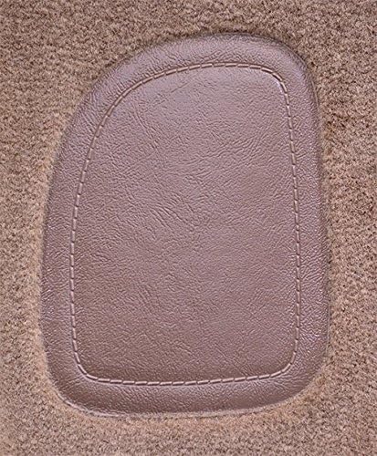 Miniatura 3 de Alfombra automotriz compatible con camioneta Ford Standard Cab Pickup 2009 a 2014, F-150 (8251-Almond Plush Cut Pile) 8251-marrón claro, felpa, pelo