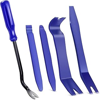 beseloa Auto Trim Removal Tool Car Door Trim Panel Tools Car Radio Audio Installer Pry Tool for Car Auto Door Clip Panel Trim Removal,5 PCS