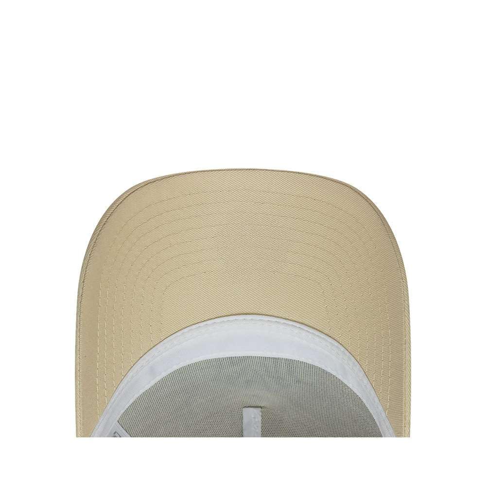 New Era Czapka Trucker MLB Regulowana NYEra dla kobiet/mężczyzn - Siatkowa czapka baseballowa Snapback, z daszkiem, Wiosna-Lato, Wiosna, Lato, Jesień, Zima - Jeden rozmiar, Kremowo-biała
