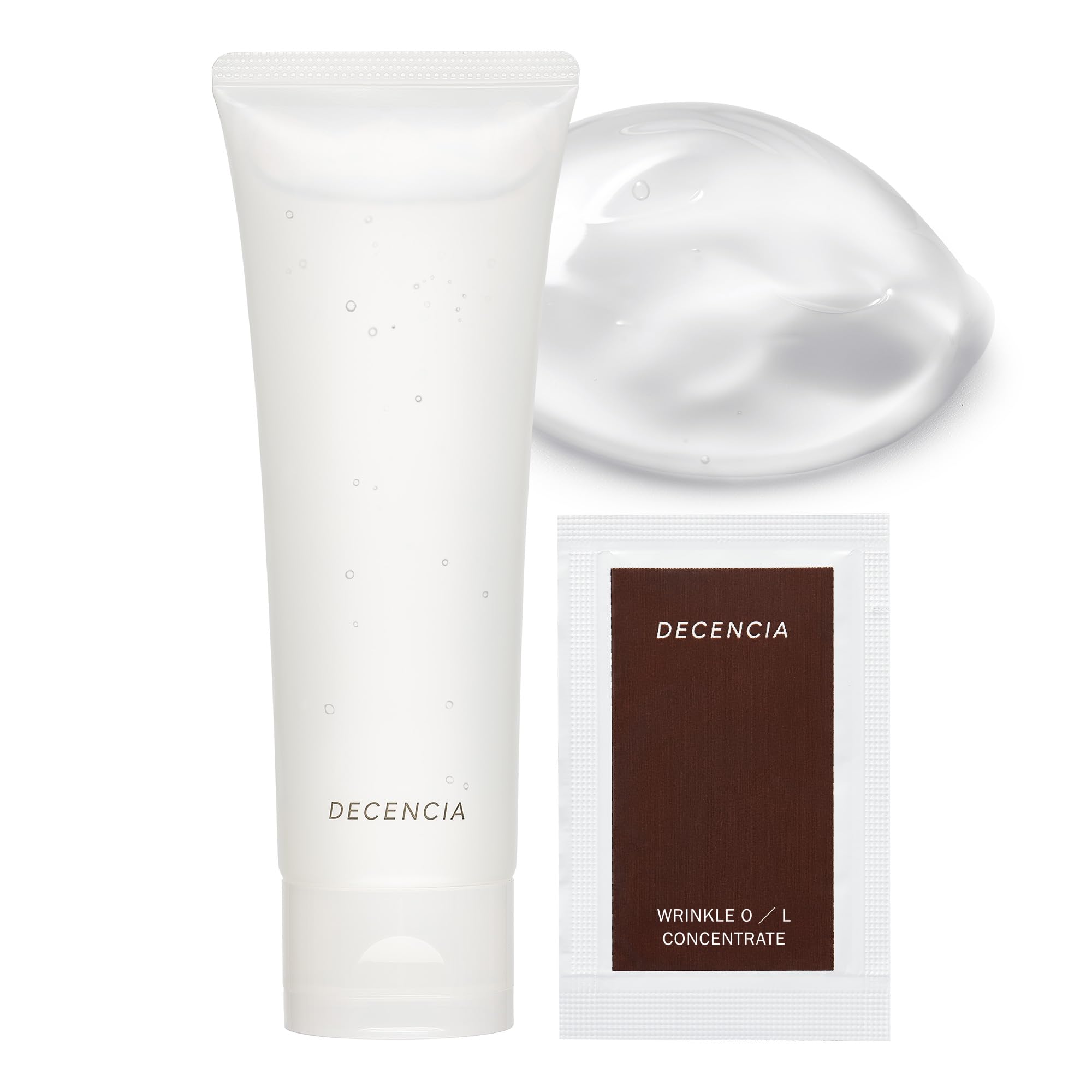 DECENCIA (ディセンシア) クレンジング ジェル サンプルプレゼント付き ＜敏感肌用メイク落とし＞ 120g [リンクルO／L コンセントレート パウチ付き]