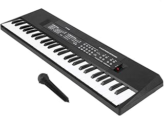 electriElectronic Organ Microphone and Recording Function 54‑Key Piac organs electric piano 54×17×6 electronic organ microphone and recording function 54 key piano keyboard bf-5438