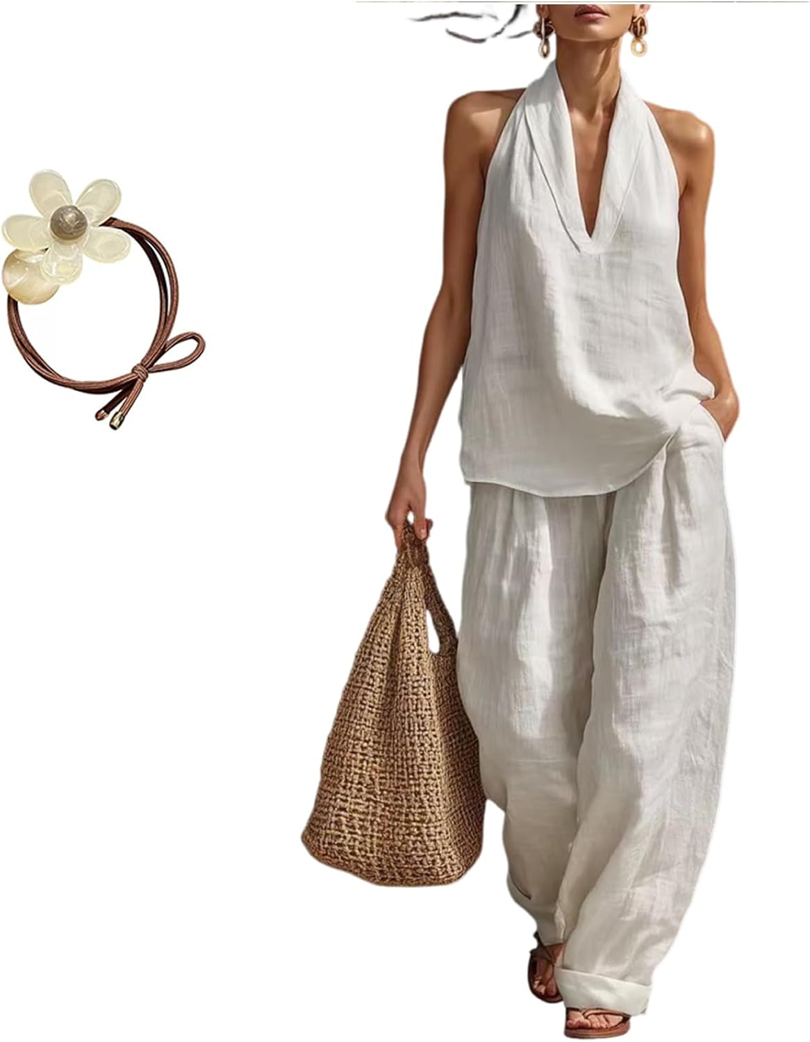 Cozy Minimalist Two-Piece Denim Set, Same Style Two-Piece Set, Denim & Polyester Options, Matching Outfits Casual Travel