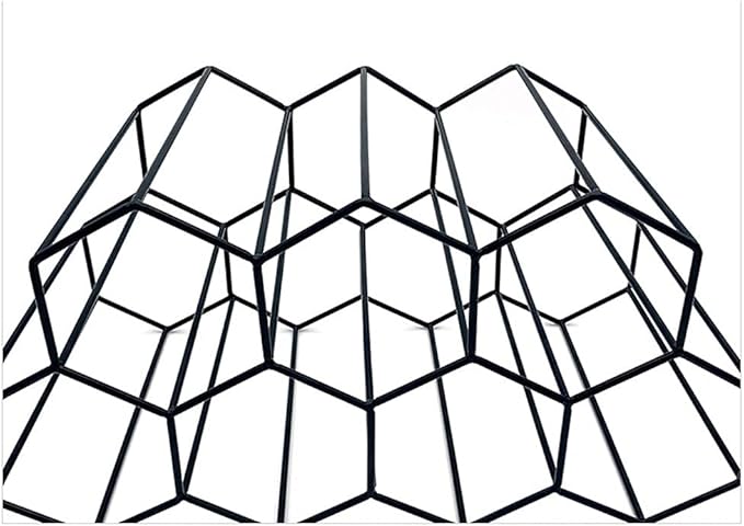 Soporte para Vinos YANZHEXIN, Capacidad 7 Botellas, Metal, Color A miniatura 7