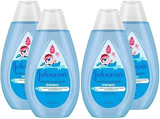 Kit Shampoo Johnson's Baby Cheirinho Prolongado 200ml c/4 unidades