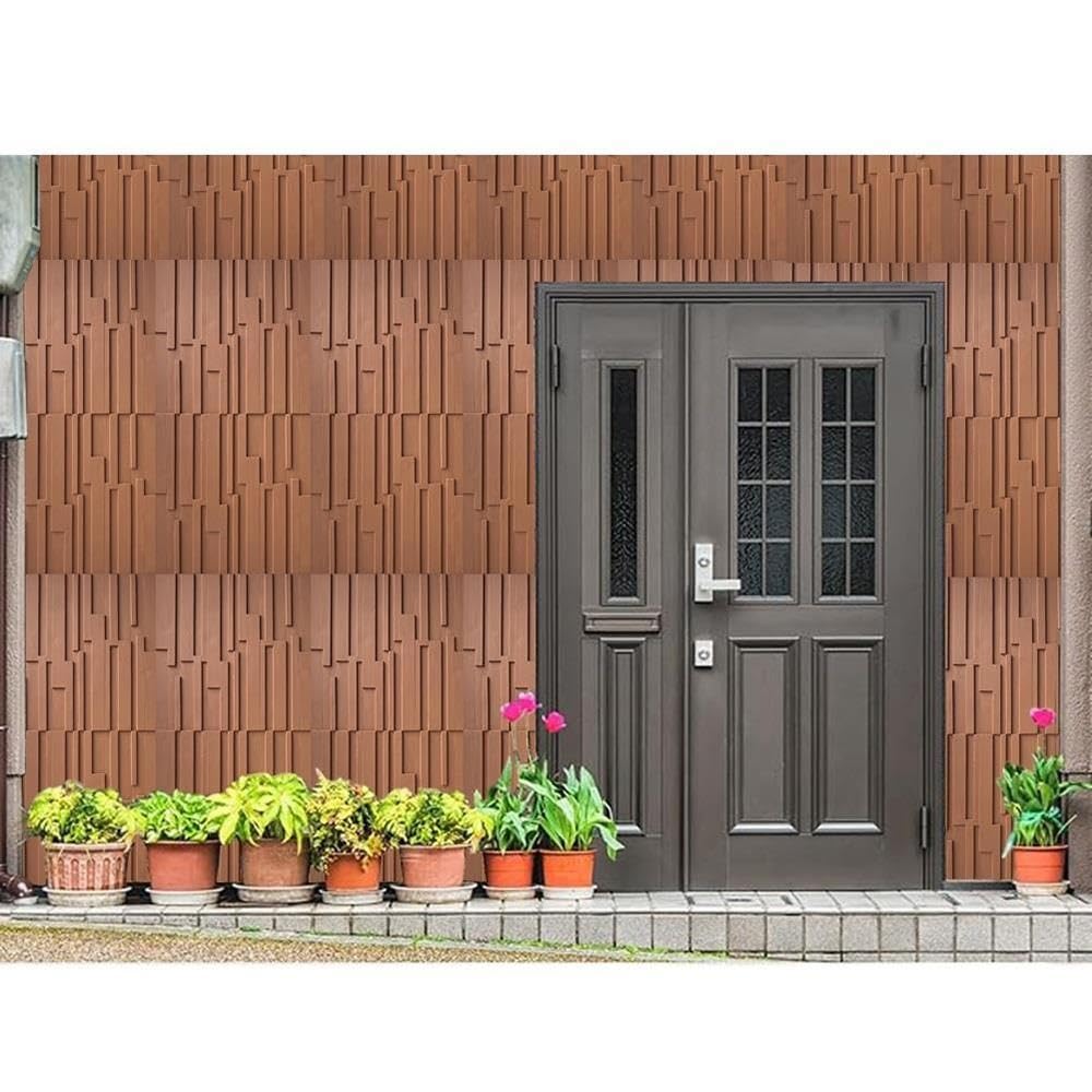 Pannelli murali 3D effetto pietra per interni, Rivestimento murale leggero