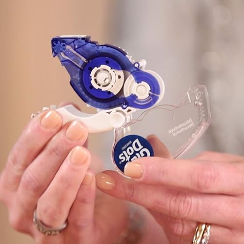 Miniatura 5 de Glue Dots Cartucho de repuesto de cinta adhesiva permanente de doble cara, azul, 1 unidad (paquete de 2)
