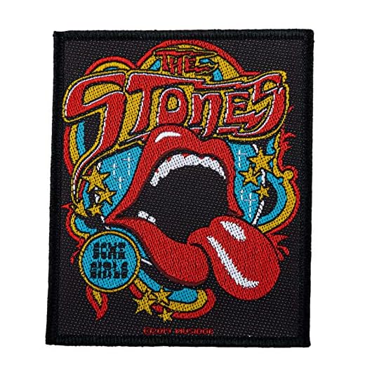 The Rolling Stones Parche de Some Girls, tejido y con licencia.