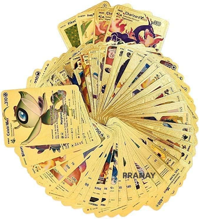 See full amazon price history chart for JigreeStore Golden Cards TCG Deck Box Assorted V Series Vmax Cardds GX Rare Gold Foil Playing Game for Kids (Gold Color) JigreeStore Golden Cards TCG Deck Box Assorted V Series Vmax Cardds GX Rare Gold Foil Playing Game for Kids (Gold Color) (B0CKBYP79P) Amazon Price History, Amazon Price Tracker