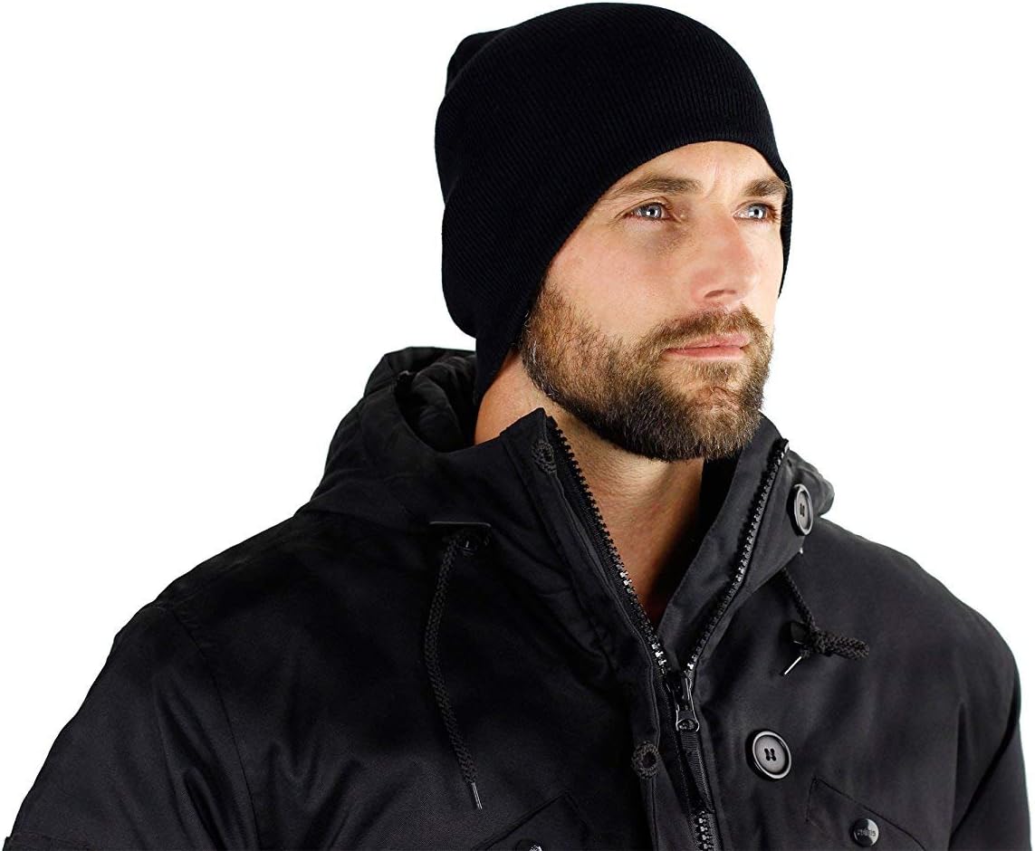 9" Skull Cap Beanie That Will Fit Your Head Perfect