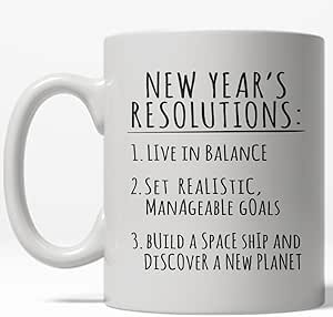 Crazy Dog TShirts New Years Resolution Build A Spaceship
