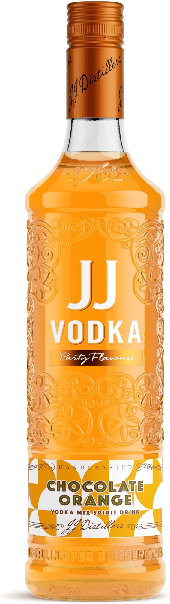 JJ Vodka Chocolate Orange, 70cl
