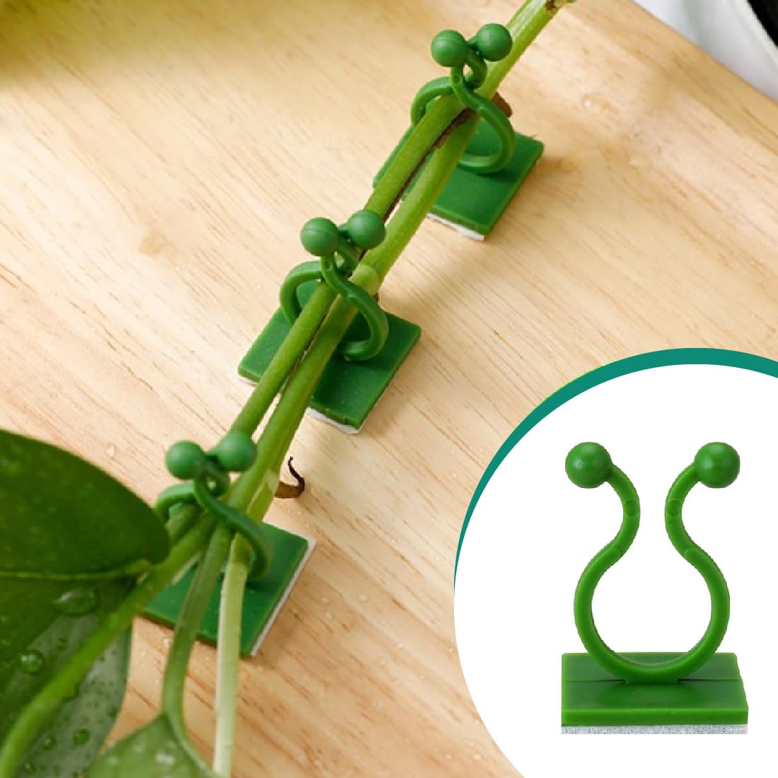 90 Clip Per Piante Rampicanti: Supporto Regolabile Per Giardino, Pomodori E Fiori - 4