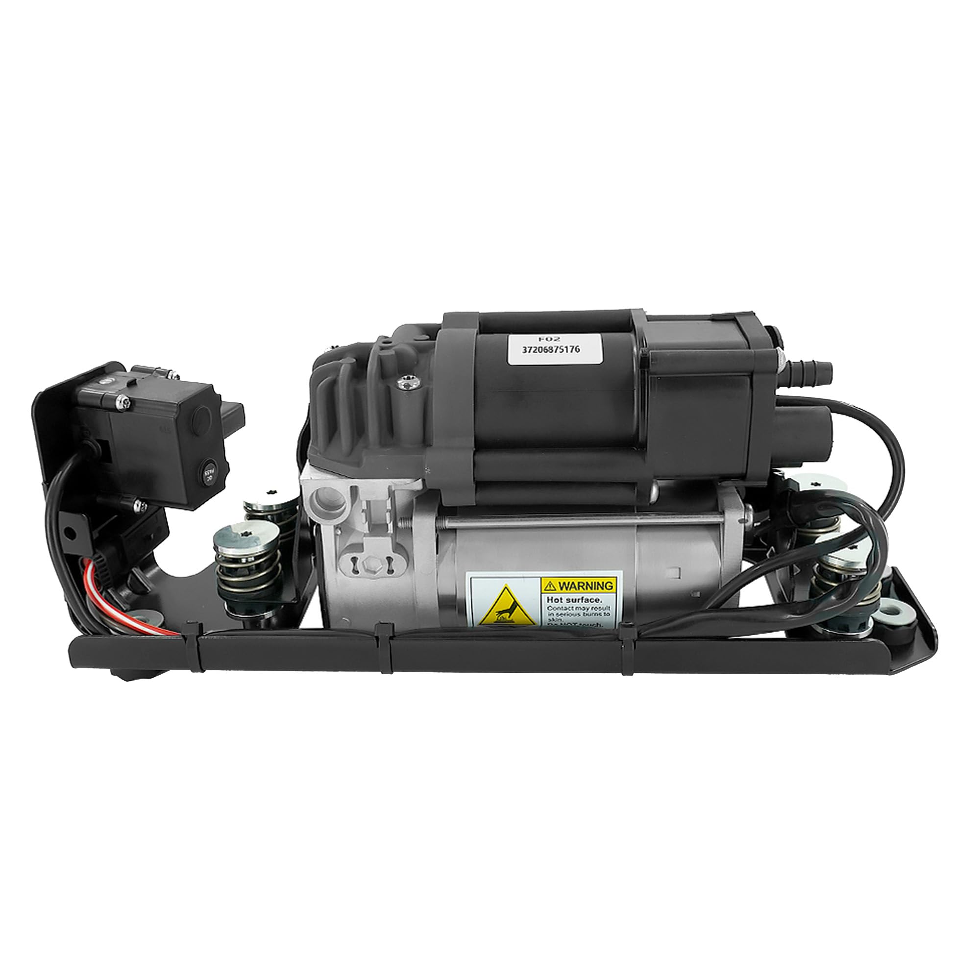 37206875176 Luftfederung Kompressor mit Halterung und Ventil Block für BMW 5 7 Serie F07 GT F11 F01 F02 F04 2009-2018