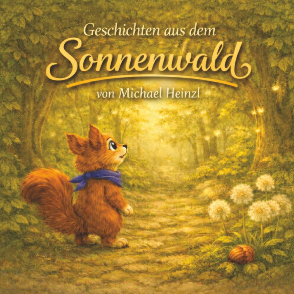 Geschichten aus dem Sonnenwald: Die warmherzige Abenteuerreise von Fino, dem Eichhörnchen – ein Bilderbuch über Mut, Freundschaft und große Gefühle für Kinder ab 3 Jahren.