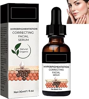 Melanin Correcting Facial Serum,Rapid Dark Spot Correcting Serum,Dark Spot Corrector Daily Face Serum,Hyperpigmentation Correcting Serum,Anti Aging Facial Serum,for Face, for All Skin Types 30ML