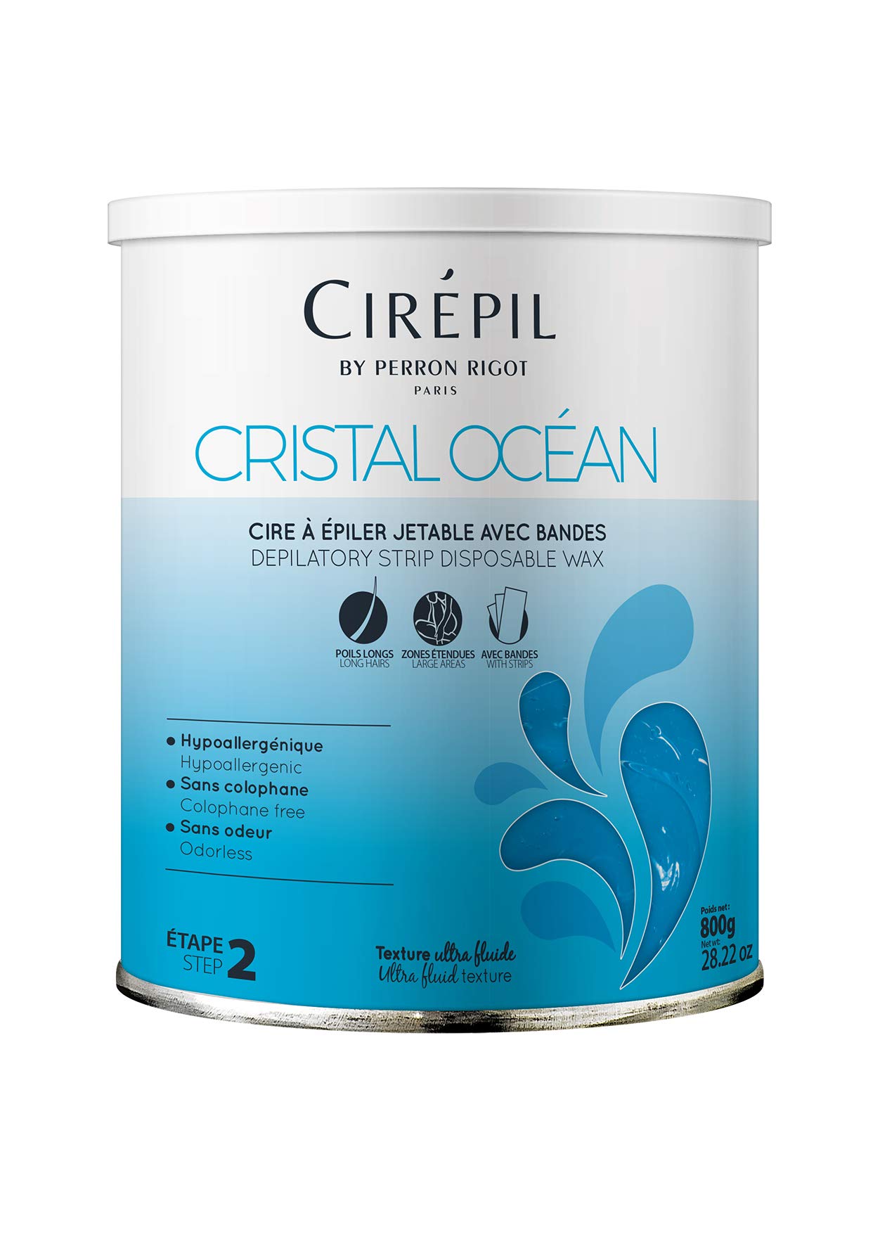 Cirepil Strip Wax Cristal Océan 800 g