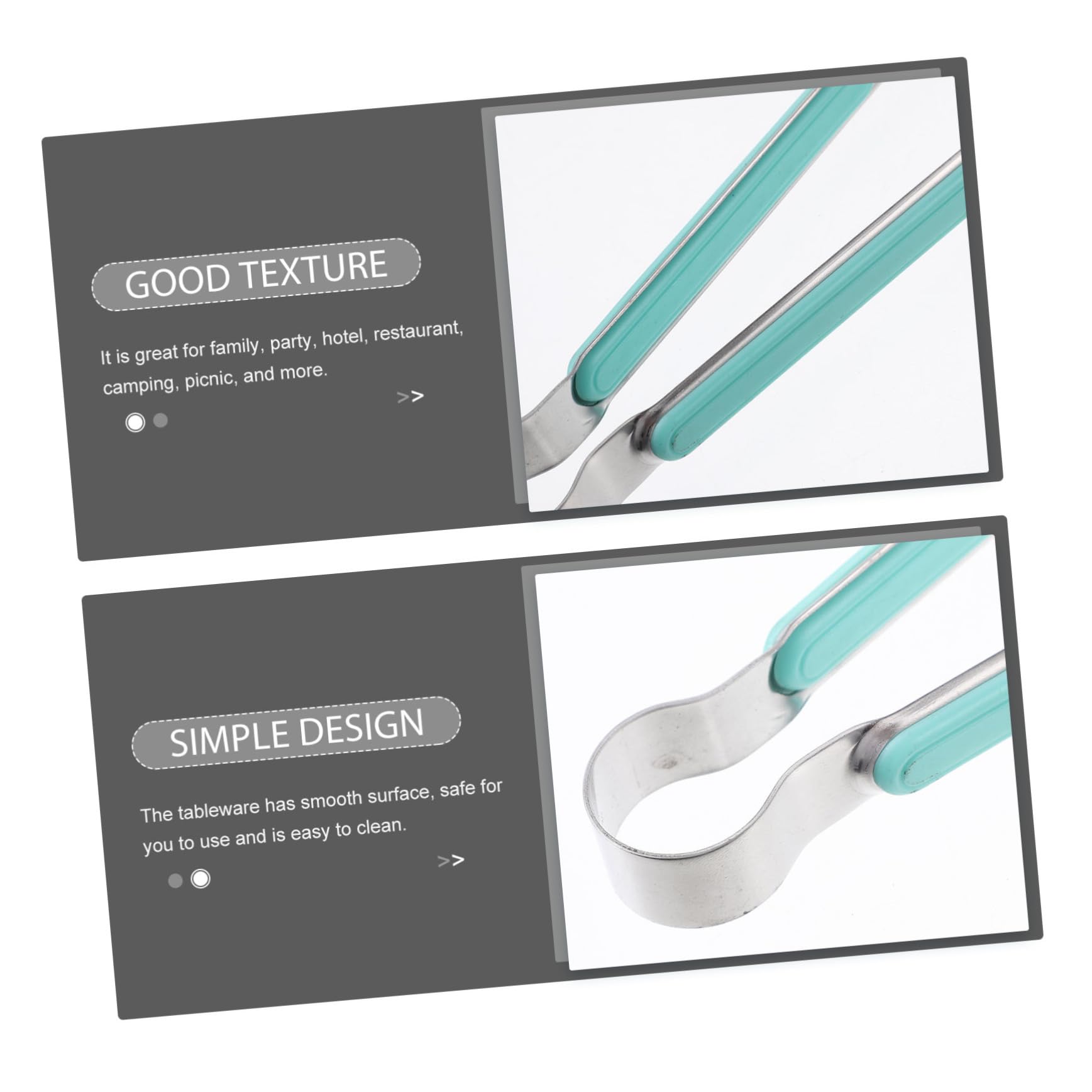 Cabilock Home Food Serving Tong Multi Function Stainless Steel Chopstick Clip for Kitchen for Dinner Parties Birthdays Festivals and Celebrations Comfortable to Clean Tableware