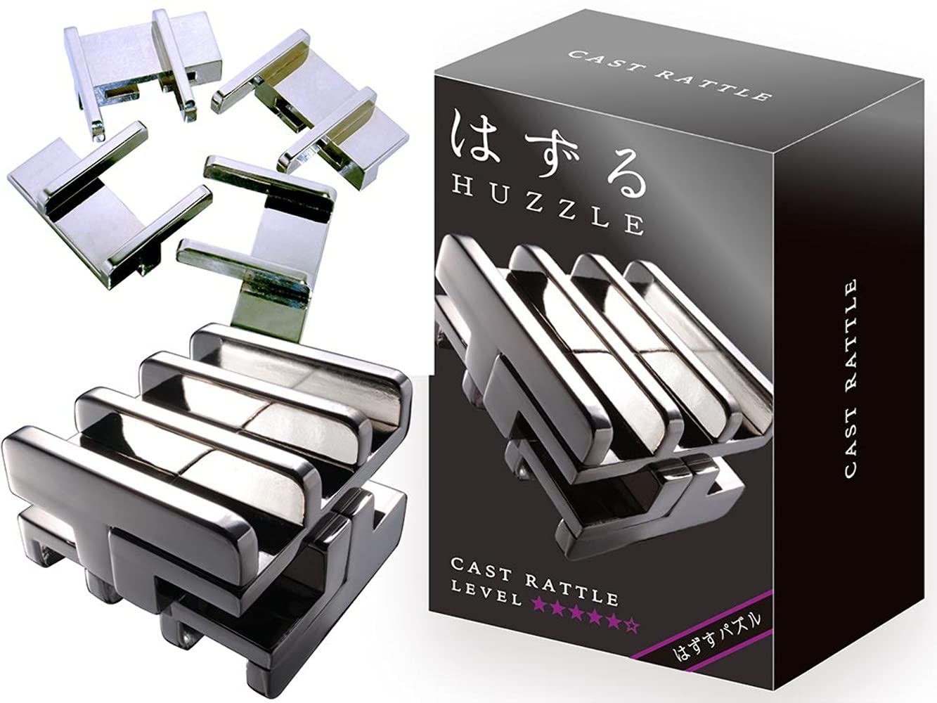 Rattle Original Hanayama Metal Cast Puzzle