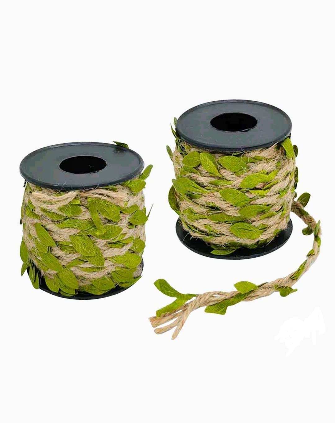 Just Flowers 10m Leaf Rope Natural Hessian Jute Twine Rope Burlap Ribbon for DIY Craft for Home Garden Wedding Decoration (Pack of 4) (B09NJDBKNQ) Amazon Price History, Amazon Price Tracker