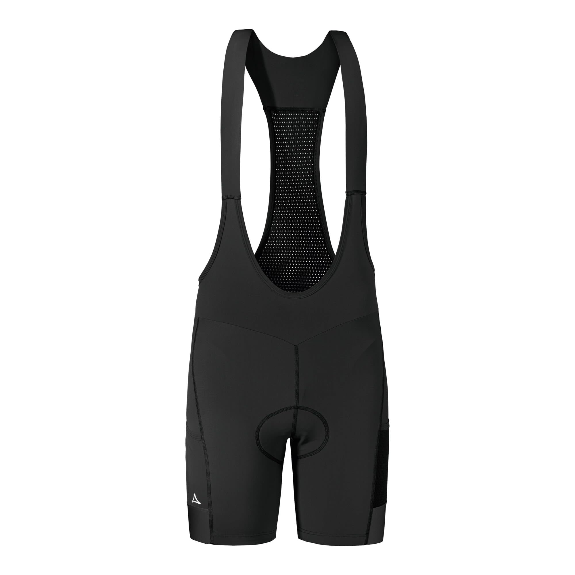 Schöffel M Skin Pants Solo Bib 4h Schwarz - Atmungsaktive langlebige Herren Träger-Radhose, Größe 54 - Farbe Black