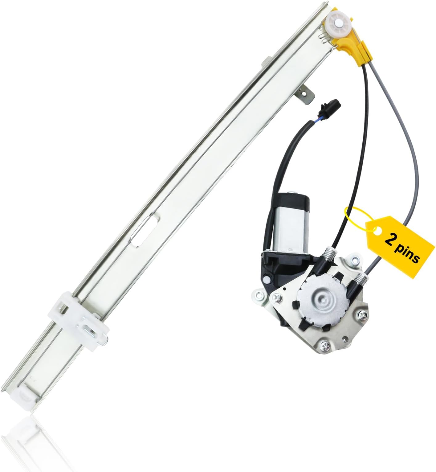 748-568 Rear Right Power Window Regulator with Motor Assembly Compatible with 02-07 Jeep Liberty, 2002 2003 2004 2005 2006 2007 Passenger Side Window Regulator Replaces 55360034AJ, 68059646AB