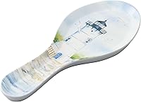 Vista 10 de UP ware - Soporte para cuchara de melamina de sirena, soporte para cuchara de cocina para estufa, encimera de cocina y mesa de comedor, 9.625