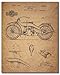 Harley Davidson Patent Prints (8x10 - Set of 4 Prints)