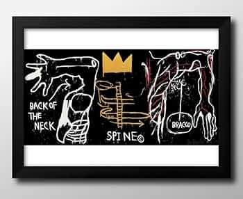Basquiat A3ポスター 額装3枚セット Basquiat A3ポスター 額装3枚セット アートポスター Jean-Michel