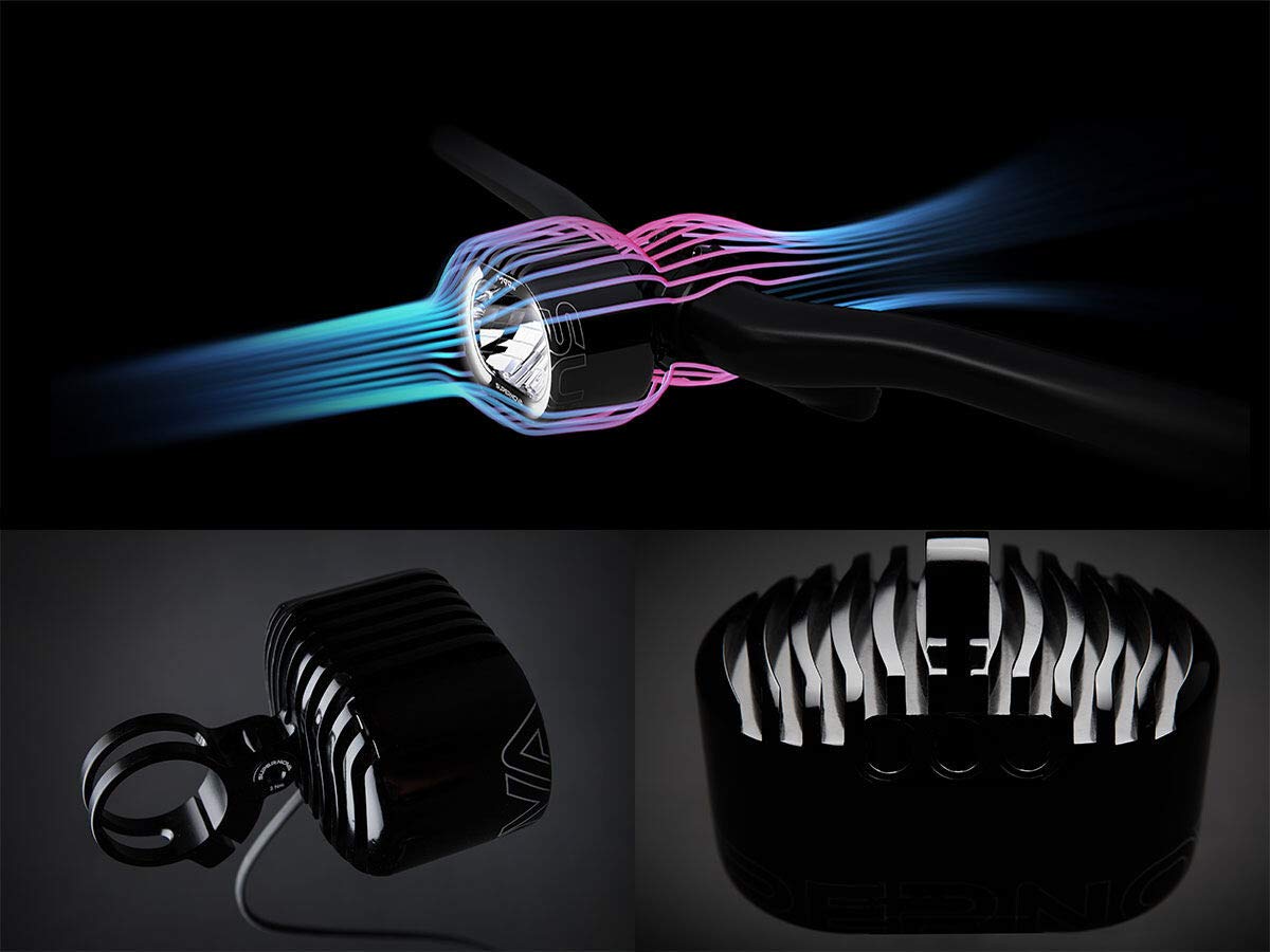 SUPERNOVA Unisex – Erwachsene M99 Pro Fahrradlicht, schwarz, 1100-1600 Lumen