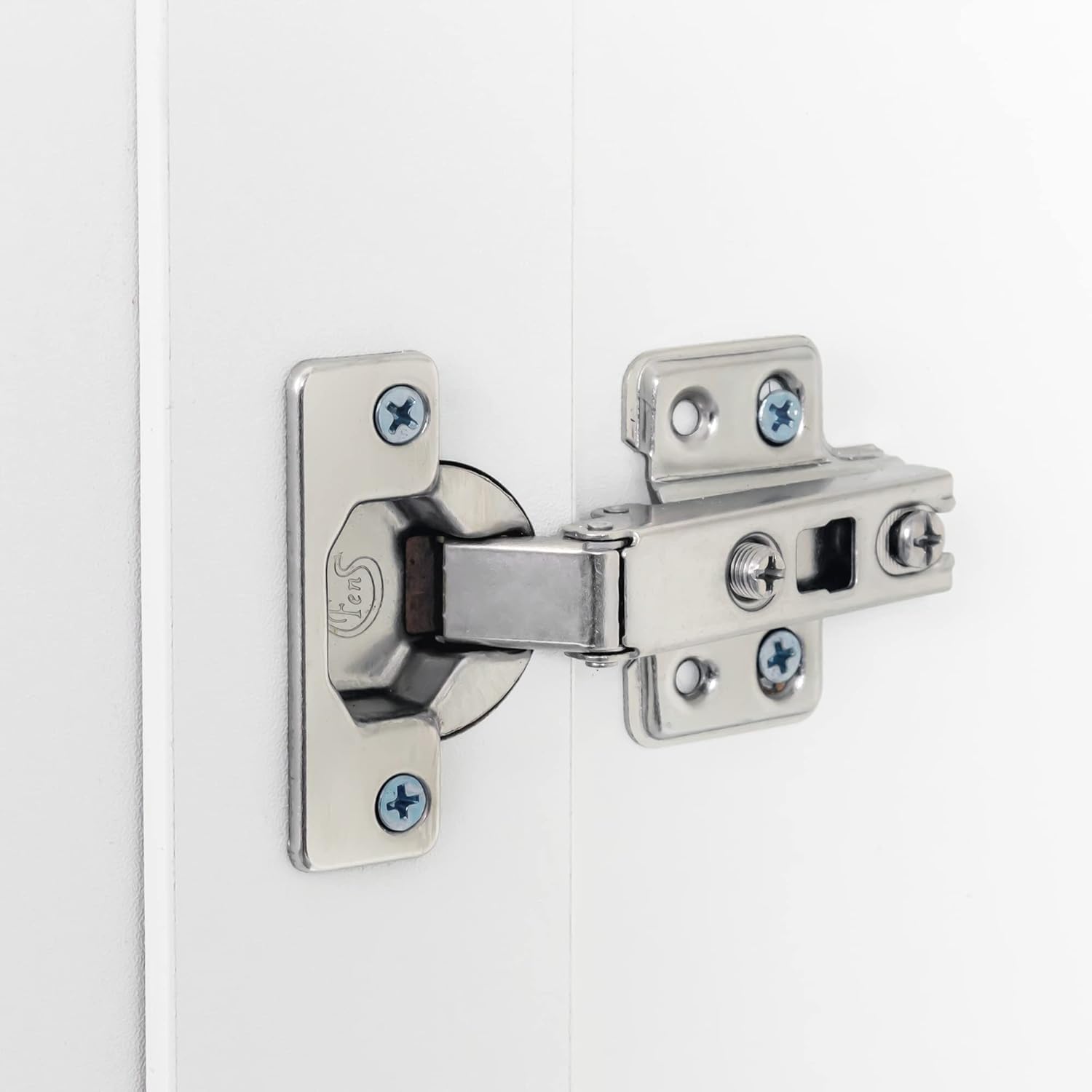 Slim Tall Storage Cabinet,Pantry Cabinet with Doors Shelves Small Space for Kitchen Living Room Bathroom (White 2)