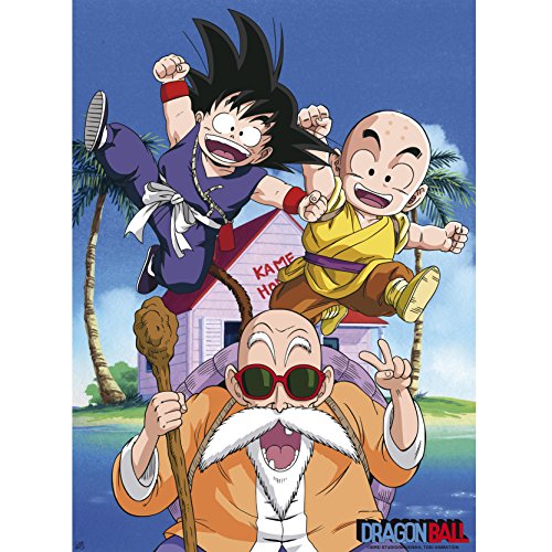 ABYSTYLE Dragon Ball-Póster Db/Kame Team (52 x 38), Dibujo Animado, Multicolor, 52x38 cm Abysse Corp_ABYDCO392