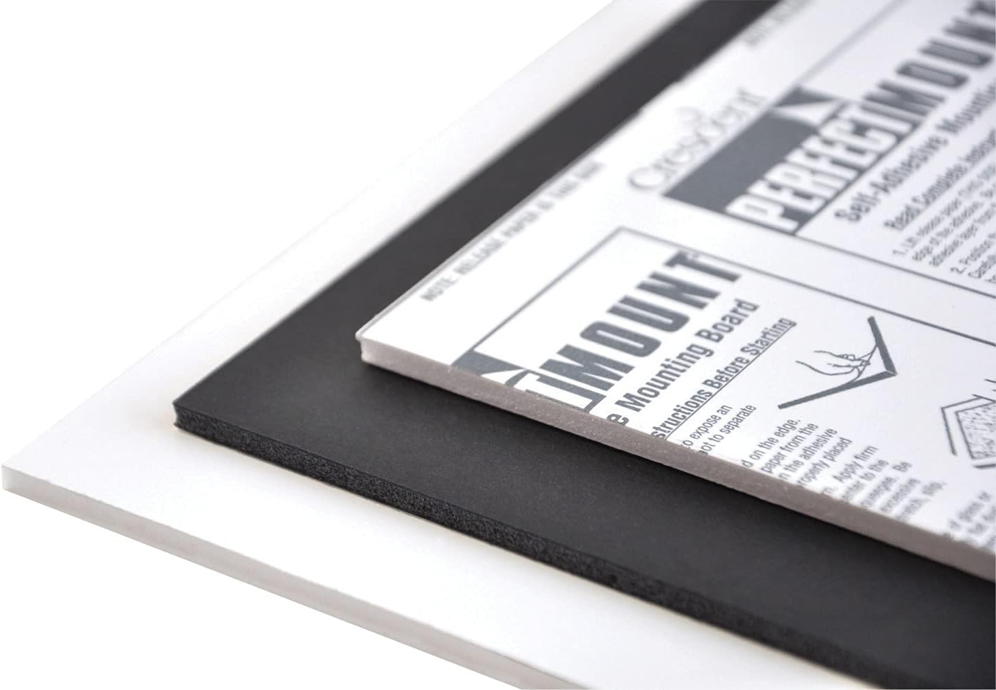 Crescent AcidFree SelfAdhesive Perfect Mounting Board, 16 L x 20 W in