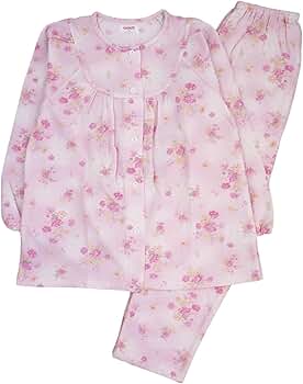 ローズ柄パジャマ Amazon | [グンゼ] パジャマ レディース 長袖・長パンツ 花柄