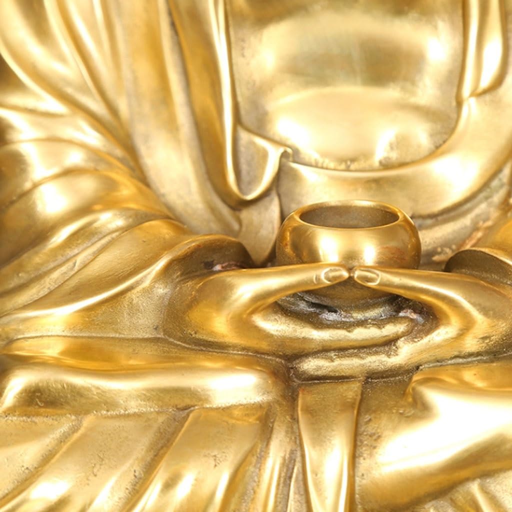 Posąg Buddy Wewnątrz Gospodarstwo domowe Tathagata Statua Buddy Zen Kult Ornament Dekoracja Biuro Rzemiosło Salon Nauka Ornament Medytująca Statua Buddy Rzeźba